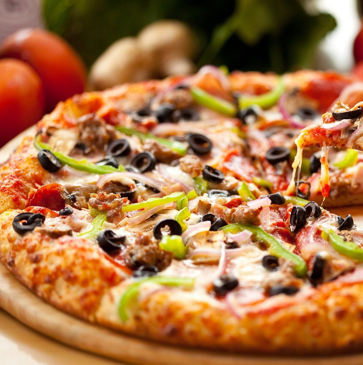 Raja’s Pizza Bar in Glasgow pizzas. 